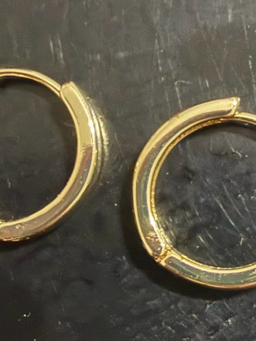 14k Gold Plated Hoop Earrings